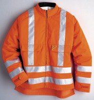High visibility clothing