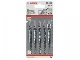 Bosch Wood Jigsaw Blade T244D 5pk