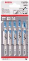Bosch Metal Jigsaw Blade T127D 5pk