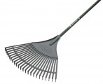 Bulldog Leaf Rake Steel Handle