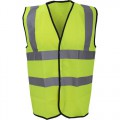 High Visibility Waistcoat Yellow