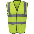 High Visibility Waistcoat Yellow